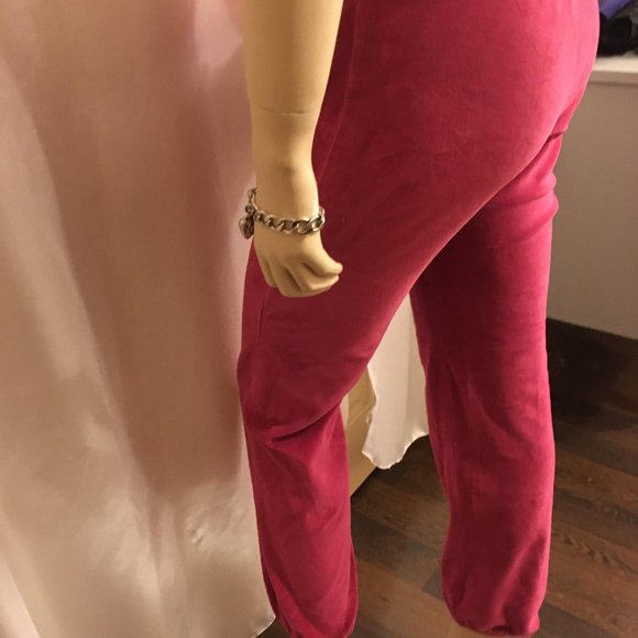 SUPER CUTE velour joggers with hello kitty and crystal details! - Picture 10 of 15